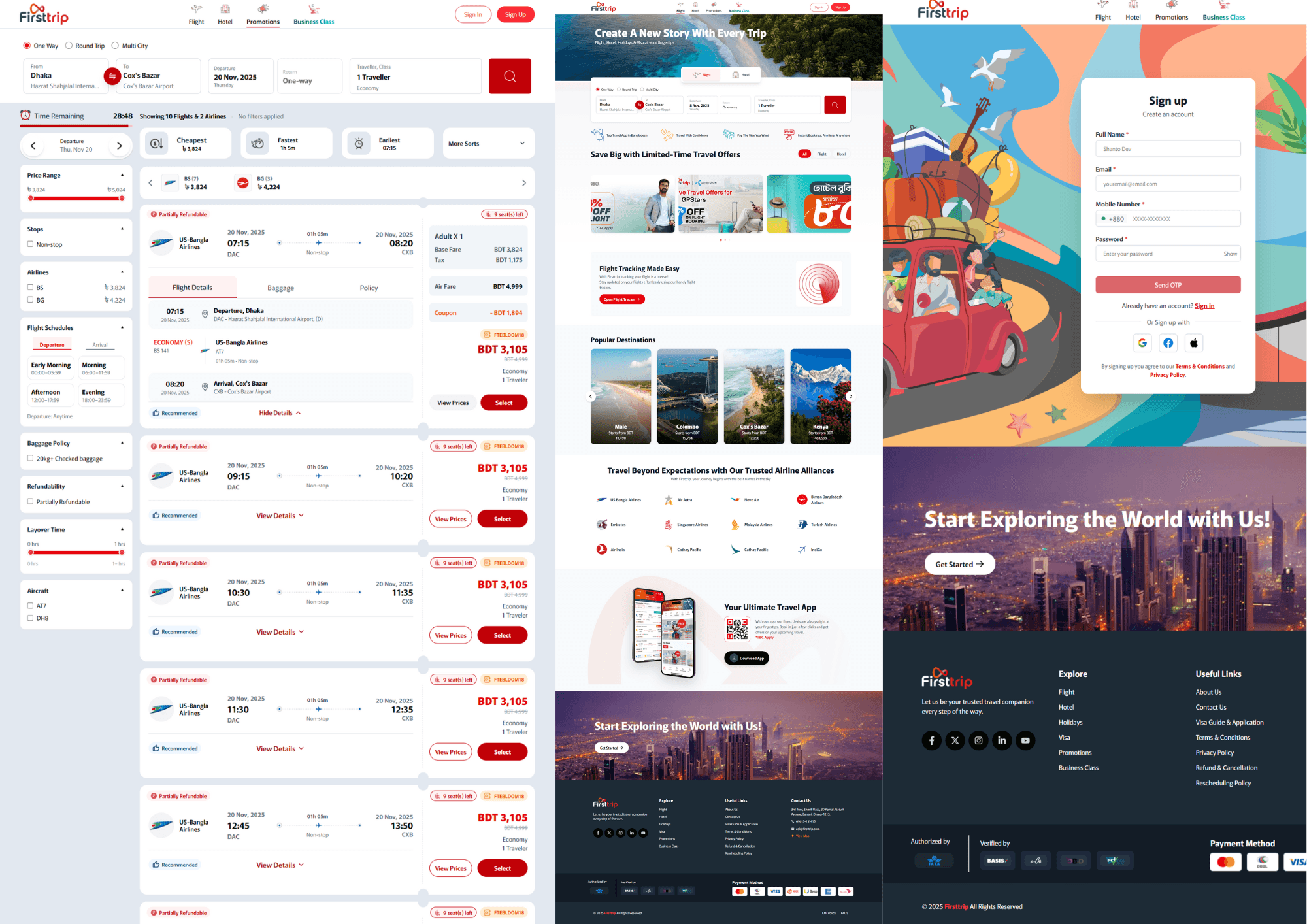 FirstTrip - Full-Stack-Projects